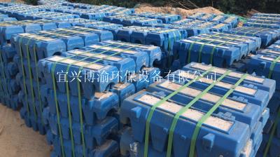 临城县污水处理厂反硝化滤池发货及安装